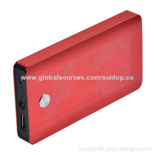 Power Bank with 2,200-6,000mAh Capacity